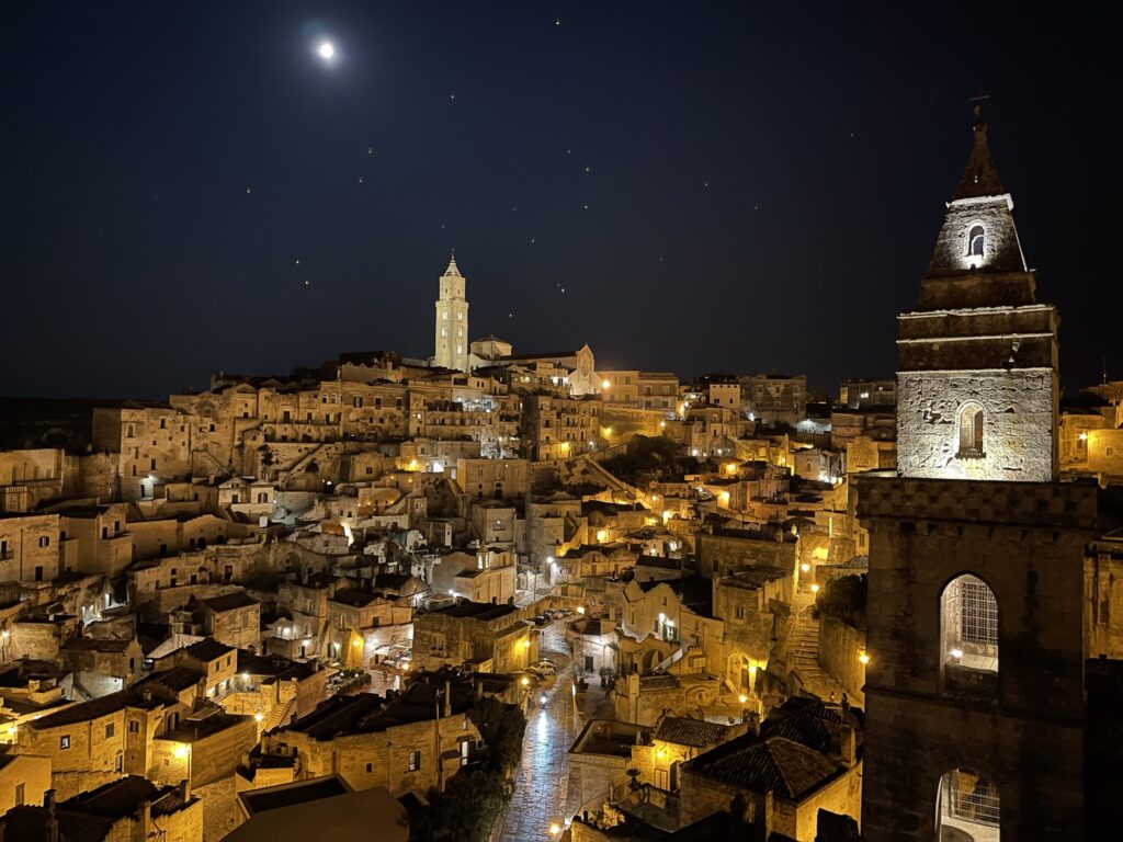 Matera by night